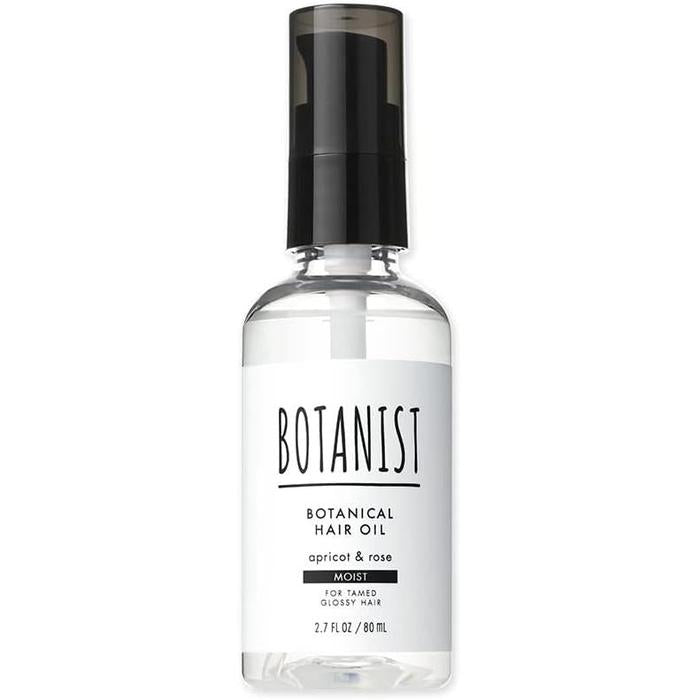 BOTANIST | Moist Hair Oil – Elegant Apricot and Rose Scent, Intensive Repair for Dry Hair 80ml [Alcohol-free]