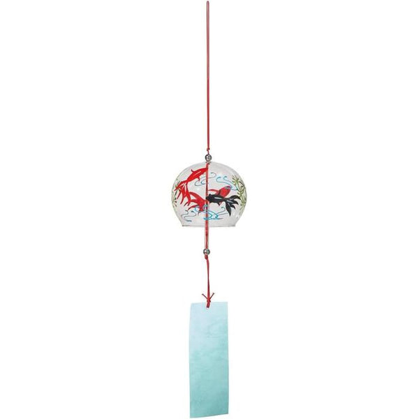 Edo Glass Wind Chime – Goldfish Design