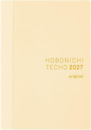 [English] Hobonichi Techo 2027 A6 – Original / Planner Arts&Science