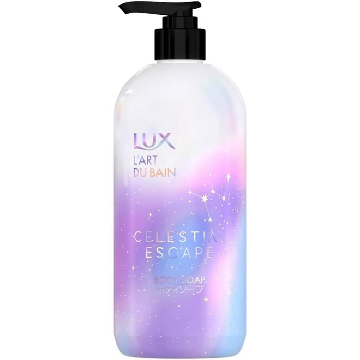 LUX Celestial Escape Body Wash with Trehalose & Glycosyl Trehalose, Oat Peptides 470g – Calming Woody Jasmine Scent (No Alcohol)