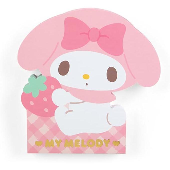 Sanrio Character Shaped Memo Pad – Cute Japanese Stationery, 84 Sheets