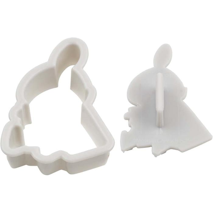 JAPAN MOOMIN COLLECTION-Skater Moomin Cookie and Bread Cutter Set – 4-Piece Stamp
