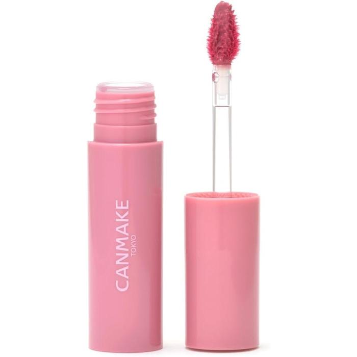 Canmake Glass Tint Syrup – Glossy, Sheer, and Plump Lip Tint 3g [Alcohol-free]