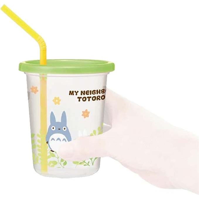 Skater My Neighbor Totoro Plants Straw Tumbler Set 320ml (3 Cups) Studio Ghibli Made in Japan
