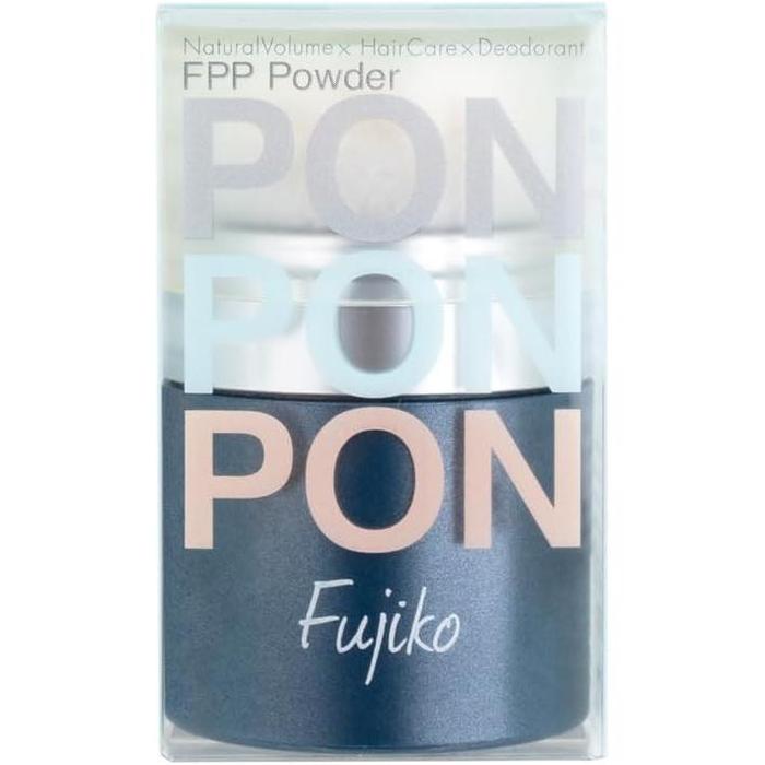 Fujiko FPP Powder 8.5g – Pom-Pom Dry Scalp & Hair Powder for Volume, Moisture & Odor Care