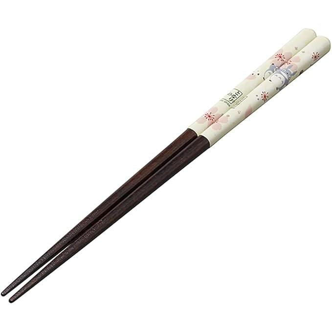 Skater Studio Ghibli My Neighbor Totoro Sakura Pattern Wooden Chopsticks 23cm