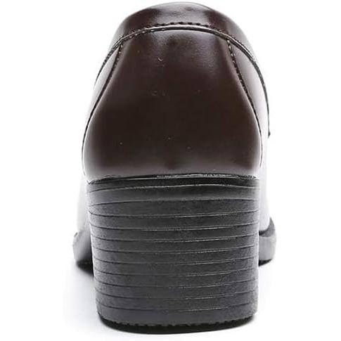 GIO & GIA 650 Women’s School Loafers – Heel-Up Student Shoes (+5cm), Cushioned 3D Insole, Lightweight, Shock Absorbing