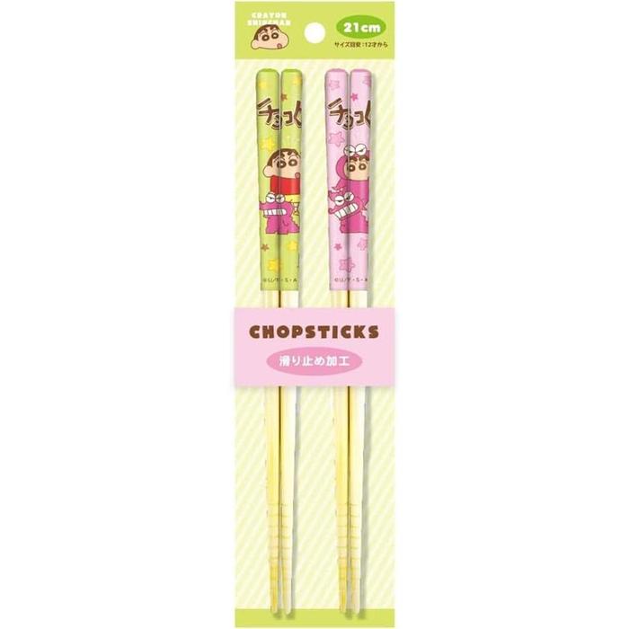 T'S FACTORY Crayon Shin-chan Chocobi Bamboo Chopsticks 21cm