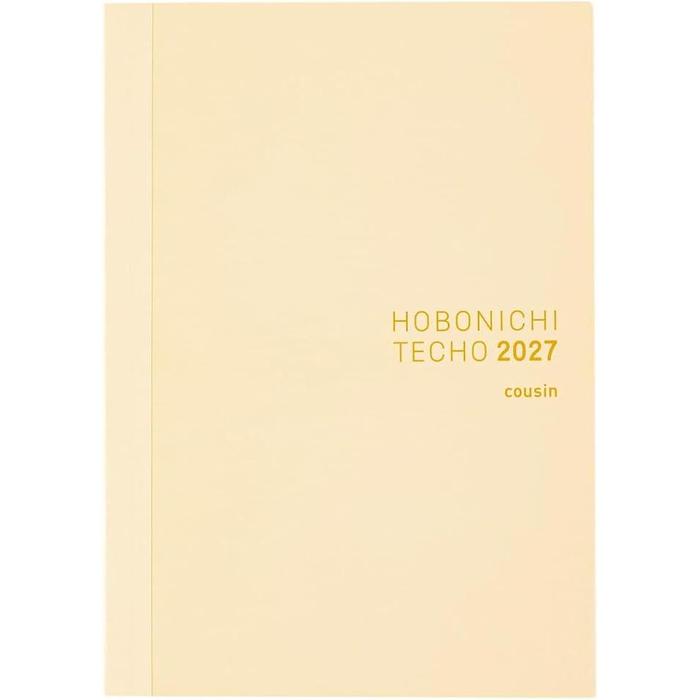 [English] Hobonichi Techo 2027 Cousin Book A5 – Daily Planner