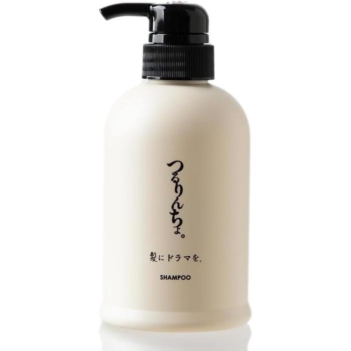 Tsururincho Shampoo – Salon Exclusive Repair for Curly and Bleached Hair to Straighten 400ml [Alcohol-Free]