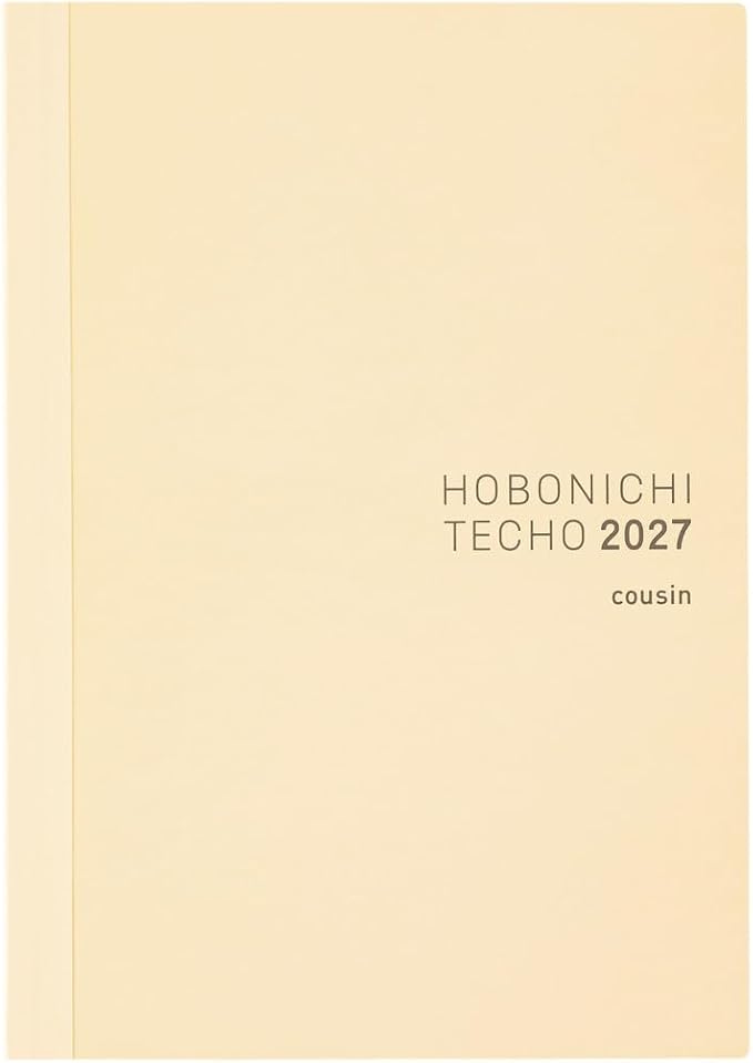 [Japanese] Hobonichi Techo 2027 Cousin A5 – 1 Page per Day Japanese Planner