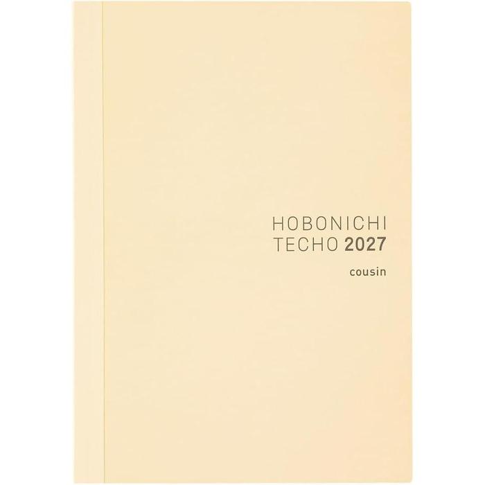 [Japanese] Hobonichi Techo 2027 Cousin A5 – 1 Page per Day Japanese Planner