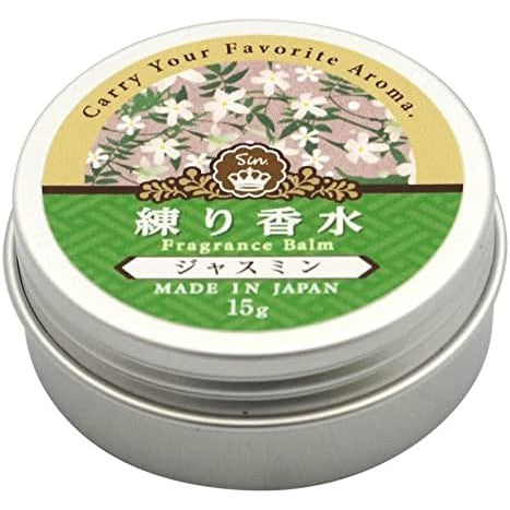 Cream perfume with the scent of Jasmine flowers 15g [Alcohol-free]