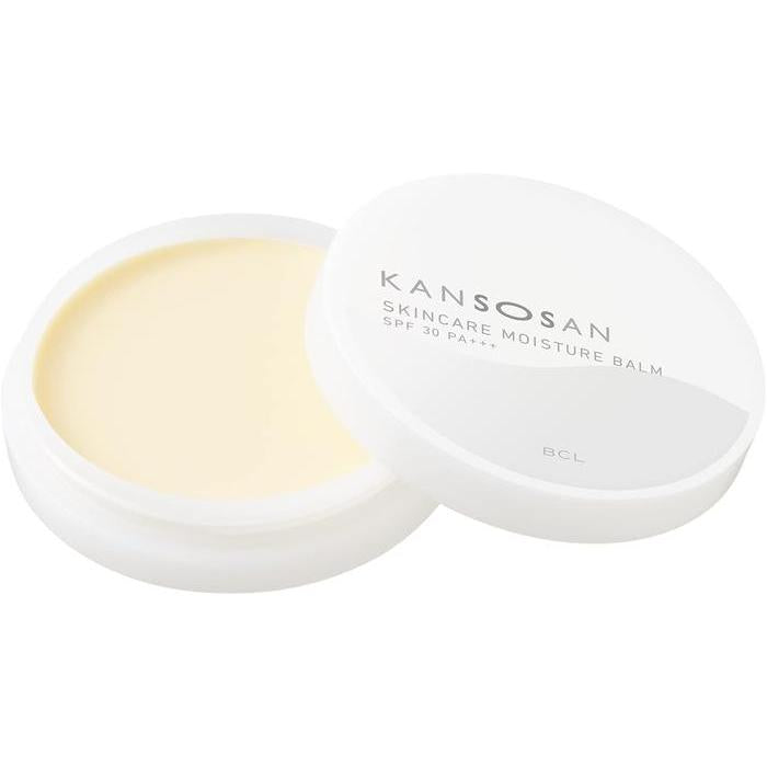 KANSOSAN Moisturizing Skincare Balm & Makeup Primer SPF30 PA+++ 17g – Niacinamide & 5 Ceramides [Alcohol-free]