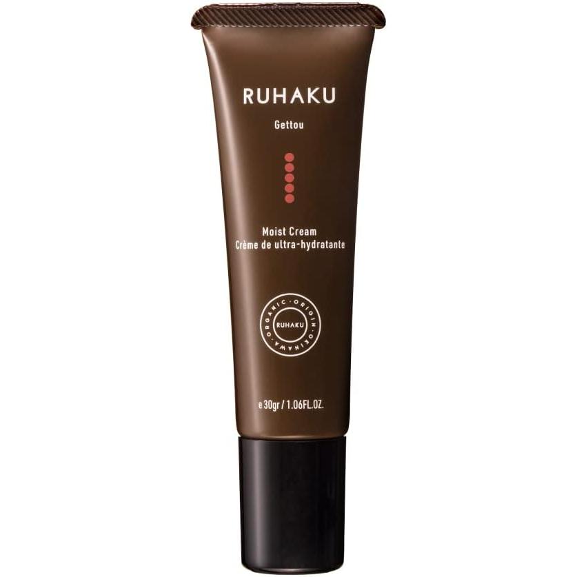 RUHAKU Gettou Moist Cream S – Leichte organische Gesichtscreme, 30g