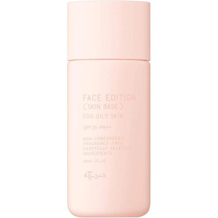 Ettusais Face Edition Skin Base for Oily Skin – Tone Up Pink, SPF35 PA++ 30 ml