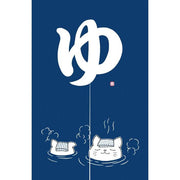 Japanese Noren Partition Door Curtain – Dark Blue – 85 × 120 cm