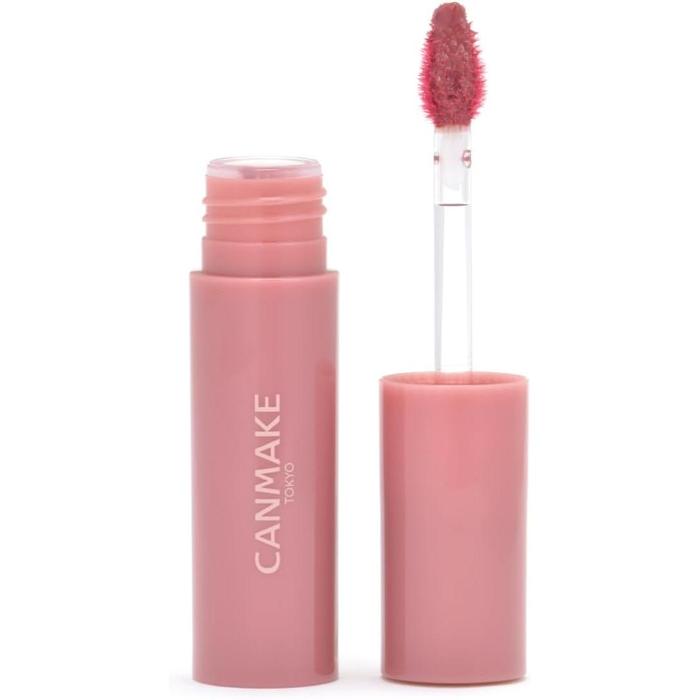 Canmake Glass Tint Syrup – Glossy, Sheer, and Plump Lip Tint 3g [Alcohol-free]