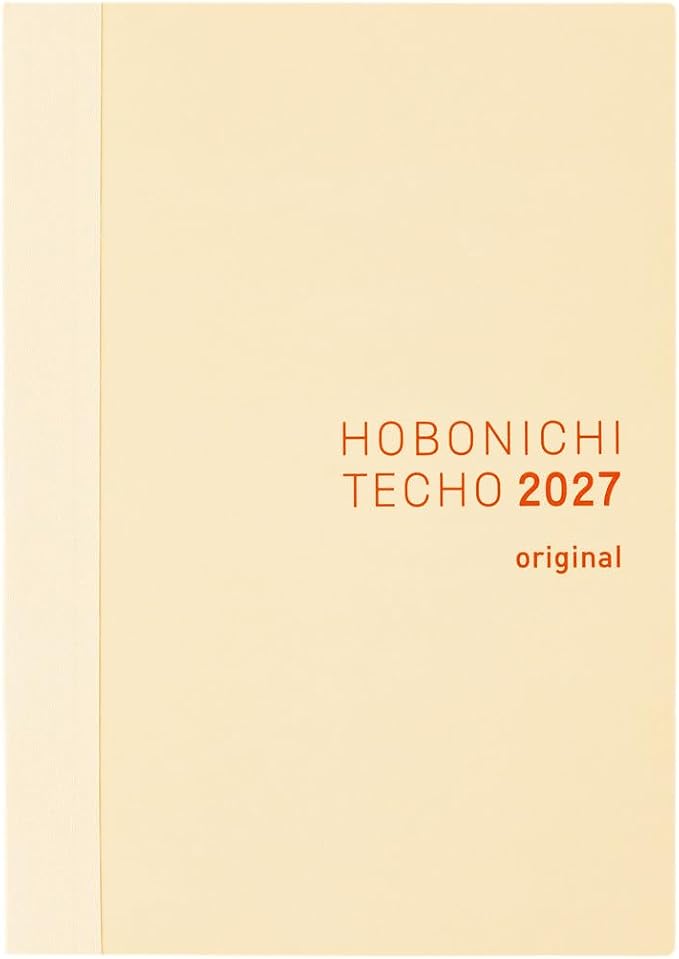 [Japanese] Hobonichi Techo 2027 Original A6 – Planificador Japonés de 1 Página por Día