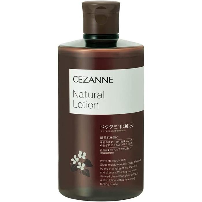 Cezanne Natural Lotion – Dokudami Herbal Lotion for skin redness, sensituve skin with acne 360ml [Alcohol-free]