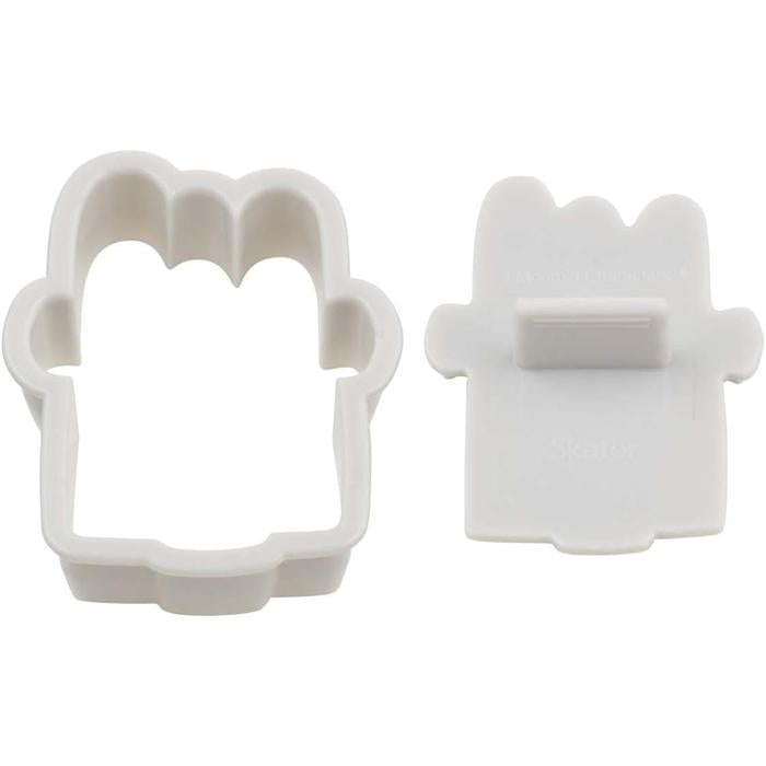 JAPAN MOOMIN COLLECTION-Skater Moomin Cookie and Bread Cutter Set – 4-Piece Stamp