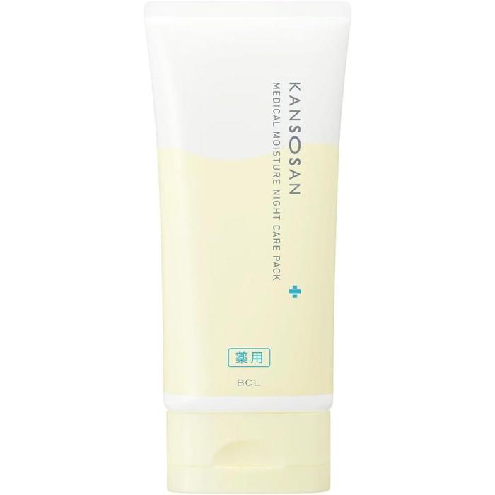 KANSOSAN Medicated Moisturizing Night Care Sleeping Mask 70g – Niacinamide & Panthenol [Alcohol-free]