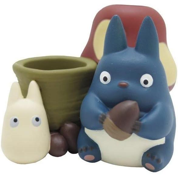 Ensky My Neighbor Totoro Stamp Holder – Medium & Small Totoro PVC Desk Organizer