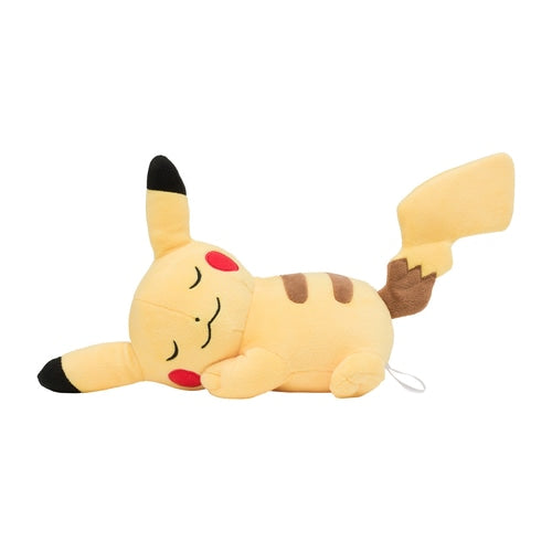 stuffed sleeping pikachu