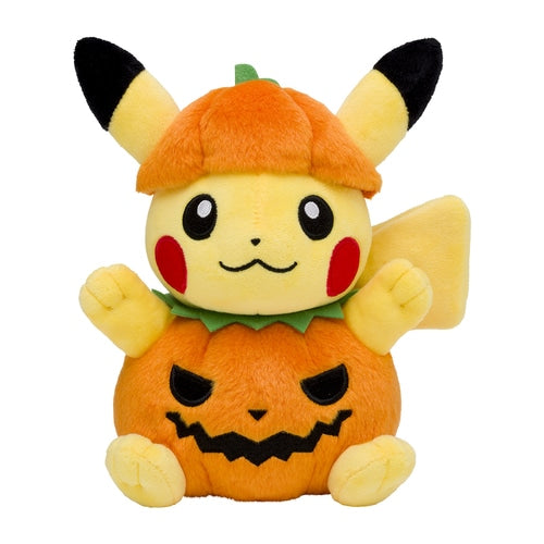 Stuffed Halloween Pumpkin Pikachu