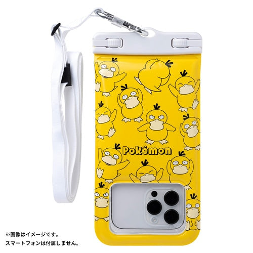 DIVAID floating waterproof case wide size (Psyduck/allover pattern)