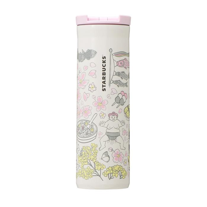 STARBUCKS BEEN THERE SERIES Japan Spring Edition - Thermos spring collection (473ml)