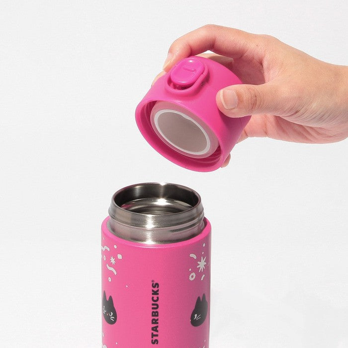 STARBUCKS HALLOWEEN 2024 JAPAN Collection - Stainless Steel Bottle Pink (381ml)