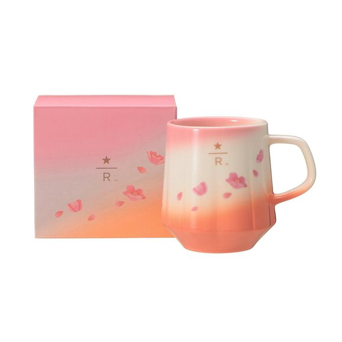 Starbucks Reserve® Mug Gradient Sakura 2025 355ml – Cherry Blossom Mug with Beautiful Pink Gradation