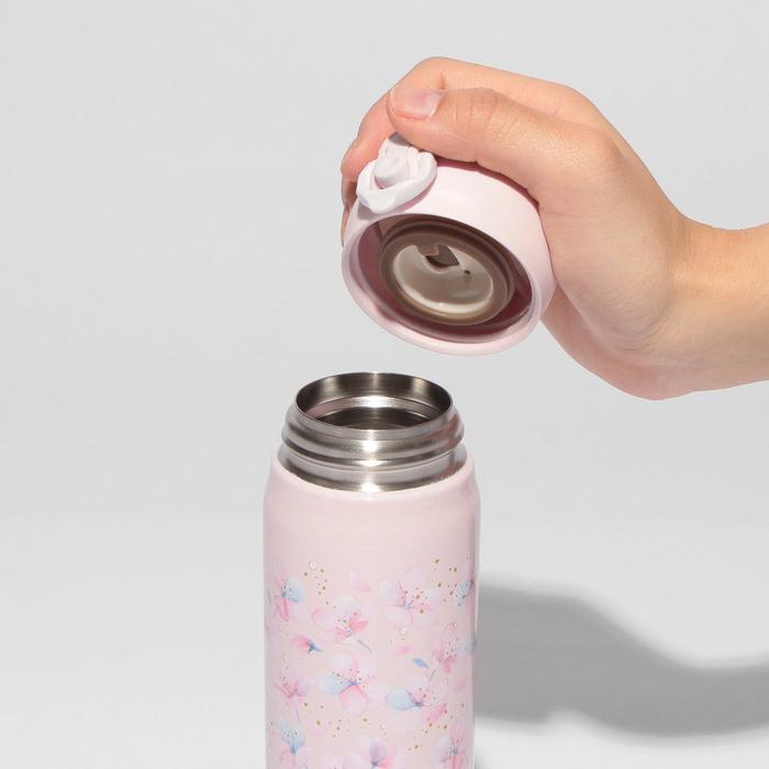 STARBUCKS JAPAN SAKURA 2025 Handy Stainless Steel Bottle Pale Pink 500ml