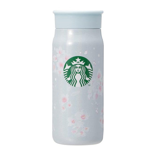 STARBUCKS JAPAN SAKURA 2025 Stainless Steel Bottle Pale Blue 355ml – Elegant Spring Sky Design with Superior Heat and Cold Retention