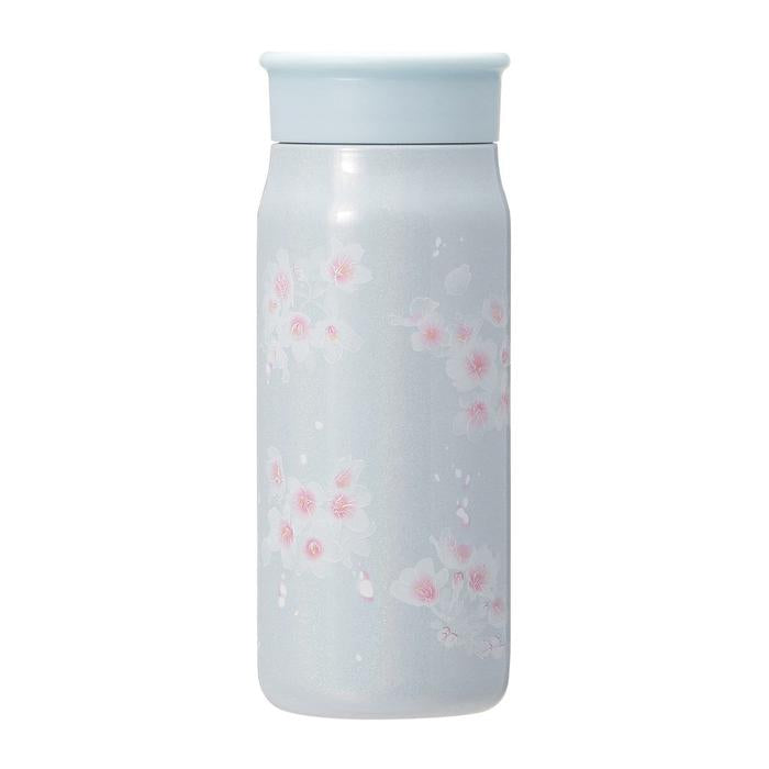 STARBUCKS JAPAN SAKURA 2025 Stainless Steel Bottle Pale Blue 355ml – Elegant Spring Sky Design with Superior Heat and Cold Retention