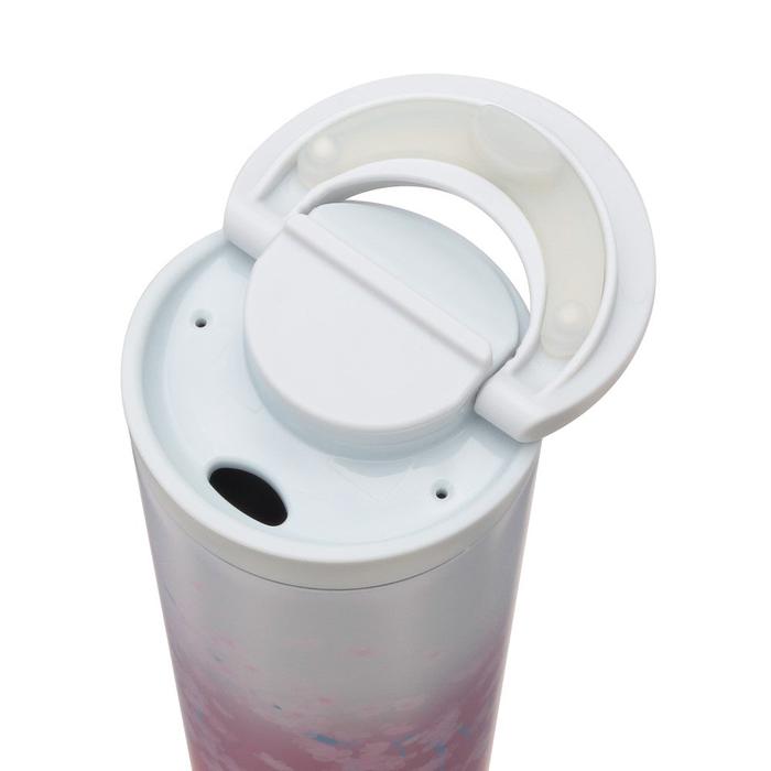 STARBUCKS Sakura 2025 Stainless Steel Bottle – Orange Gradient 473ml