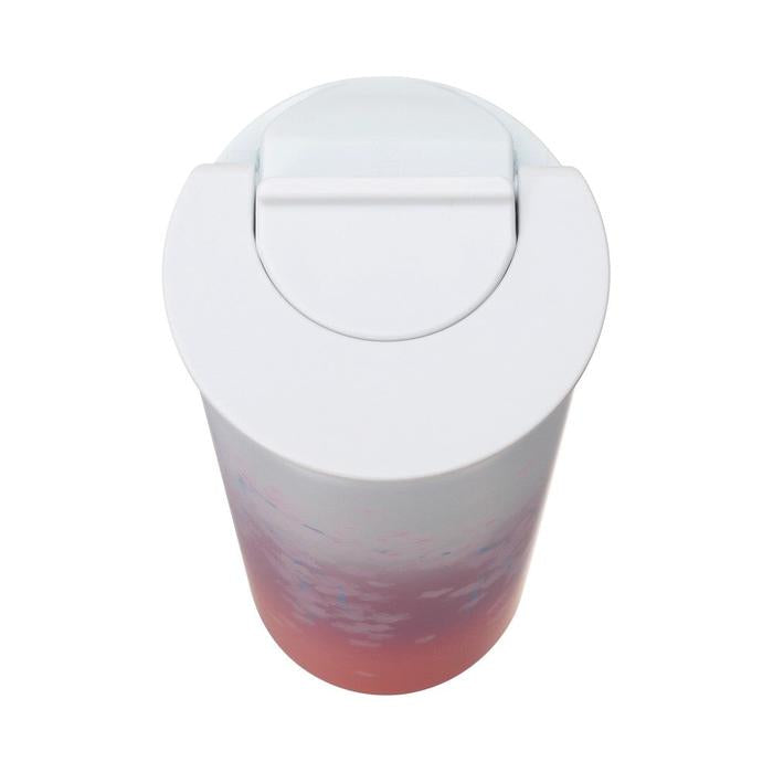 STARBUCKS Sakura 2025 Stainless Steel Bottle – Orange Gradient 473ml