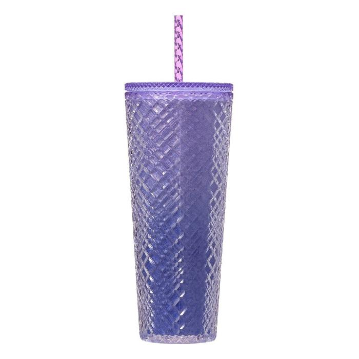 STARBUCKS Sakura 2025 Logo Cold Cup Tumbler – Night Blue Gradient 710ml