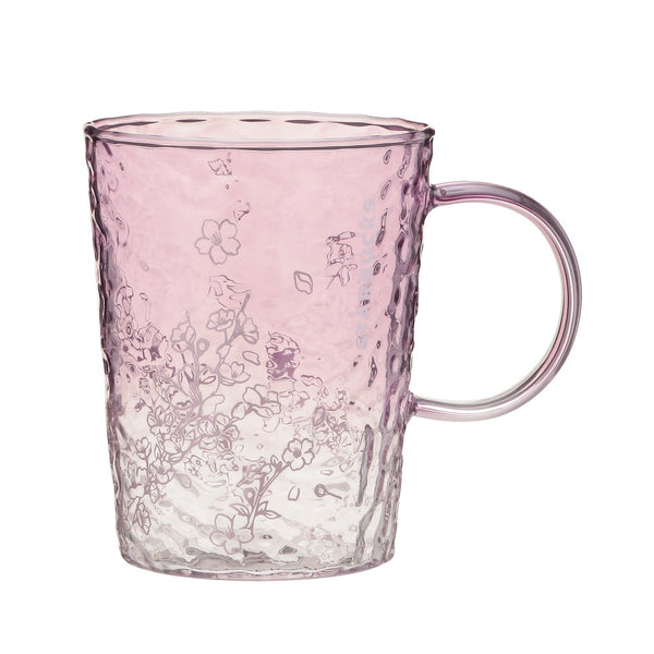 STARBUCKS Sakura 2025 Heat-Resistant Glass Mug – Pink Gradation 355ml