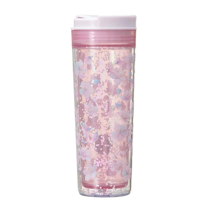 STARBUCKS JAPAN SAKURA2025 Color Changing Tumbler 473ml – Cherry Blossom-Inspired Color Transformation with Hot Drinks