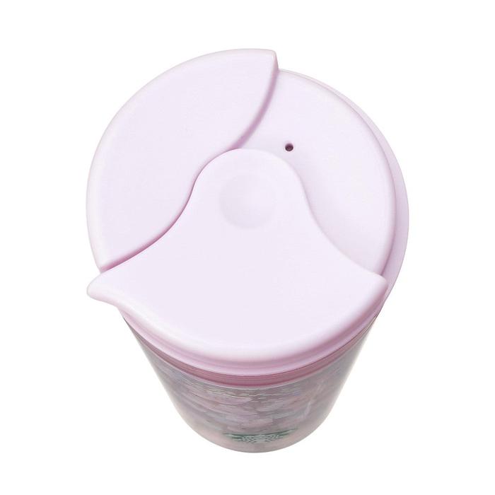 STARBUCKS JAPAN SAKURA2025 Color Changing Tumbler 473ml – Cherry Blossom-Inspired Color Transformation with Hot Drinks