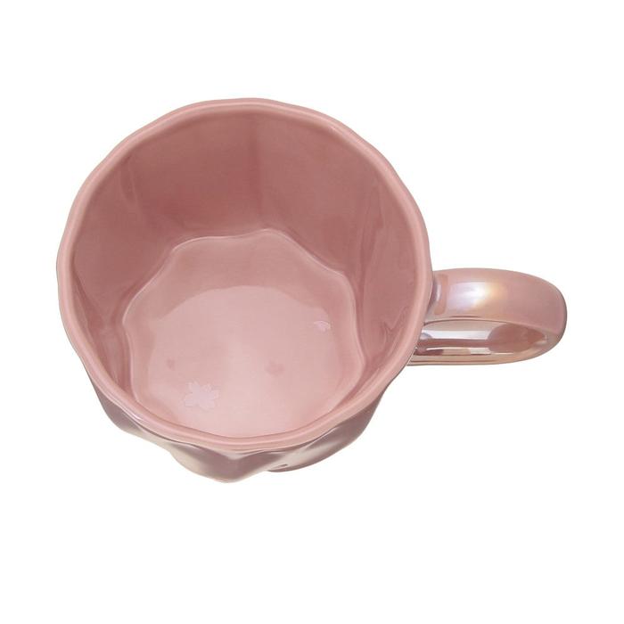 Starbucks Reserve Sakura 2026 Cereal Mug Aurora Pink 355ml – Cherry Blossom Shaped Limited Edition