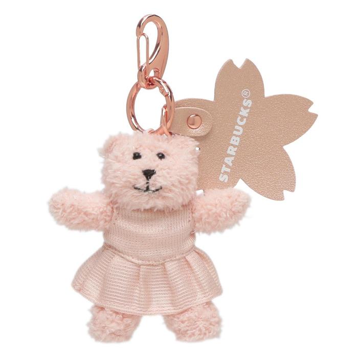 Starbucks Japan Sakura 2026 Bearista Keychain – Pink Cherry Blossom Bear Plush Limited Edition