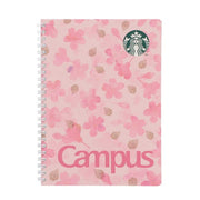 Starbucks Japan Sakura 2026 Campus Ring Notebook – Pink Milk Carton Recycled Paper Limited Edition