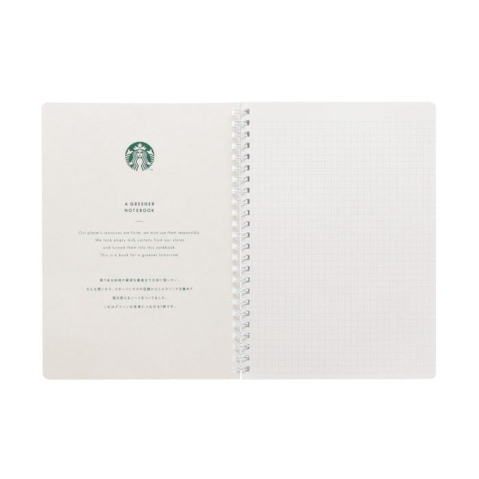 Starbucks Japan Sakura 2026 Campus Ring Notebook – Pink Milk Carton Recycled Paper Limited Edition