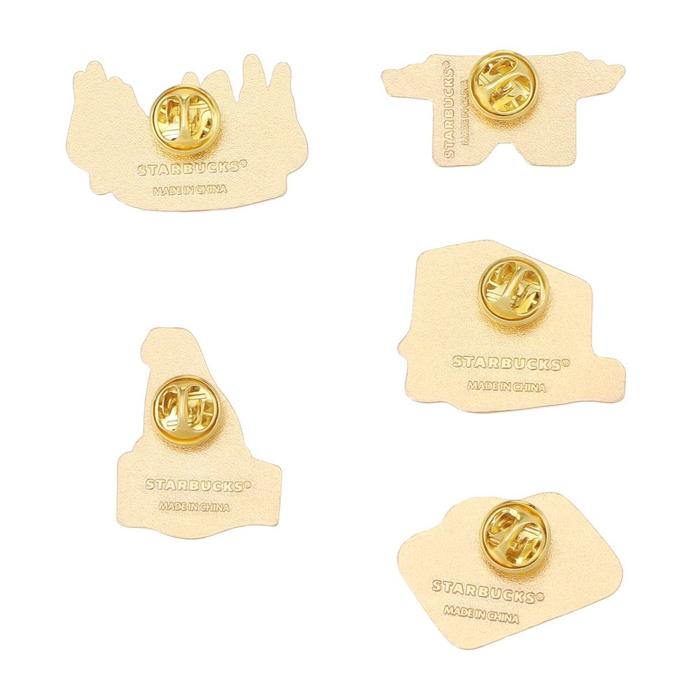 Starbucks Discovery Series Pin Badge Set TOKYO