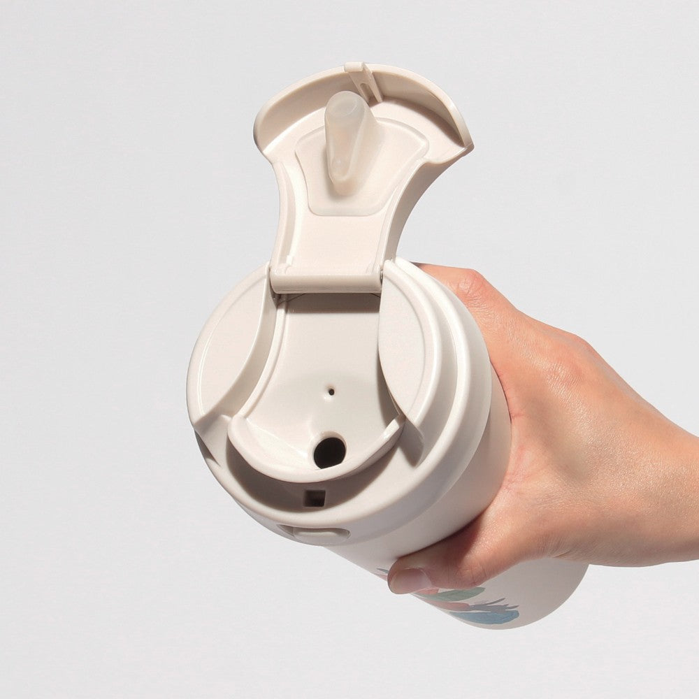 Starbucks Japan Høstfestival 2026 Rustfritt Stål TOGO Flaske Kanin Elfenben 473 mL