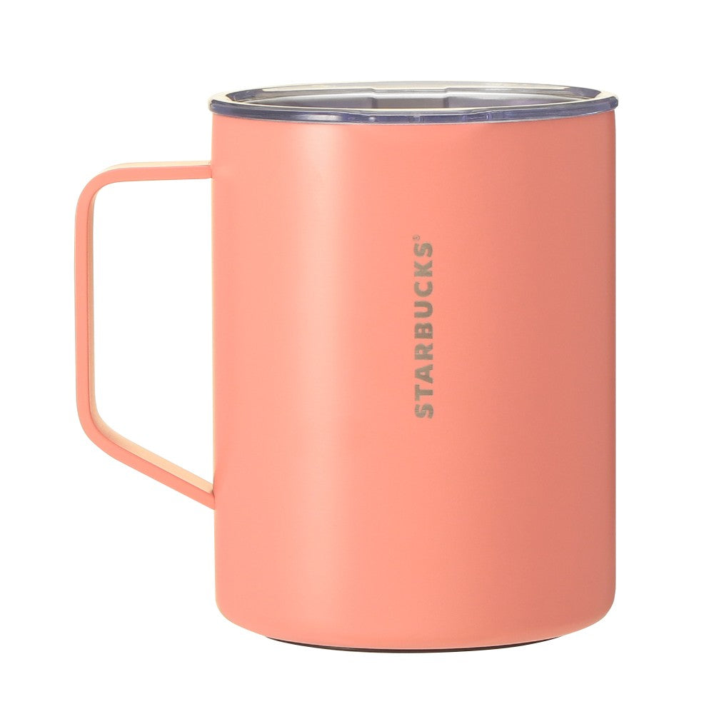 Starbucks Japan Høstfestival 2026 Rustfritt Stål Krus Kanin Korall Rosa 473 mL