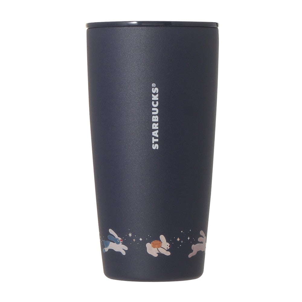 Starbucks Japan Høstfestival 2026 MiiR Kanin Marineblå Rustfritt Stål Beholder med Erstatningslokk 473 mL